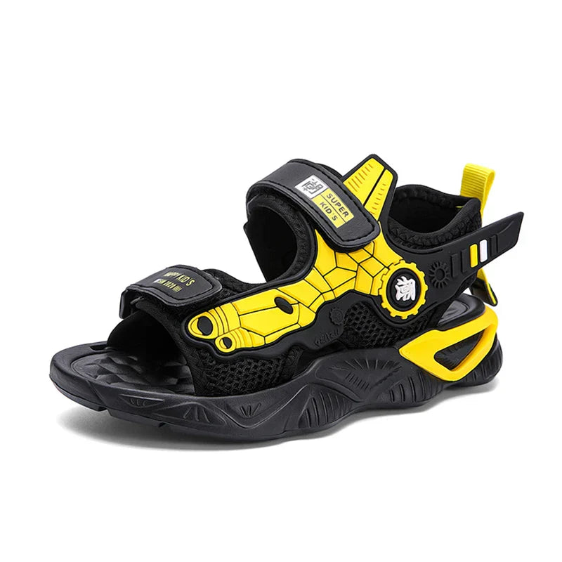 Summer Kids Outdoor Non-Slip Sandals 5-16Years Old Boys Fashion Sport Beach Shoes Breathable Children Casual Walking Sandials
