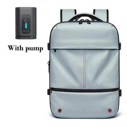 Travel casual Backpack 16 inch vacuum compression Laptop Backpack USB charging school Backpack Extended Hiking Business backpack