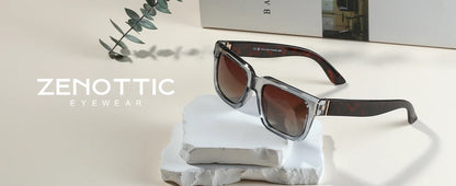 Popular Rectangle Prescription Sunglasses Polarized Square Myopia Progressive Optical Sun Glasses for Women Men