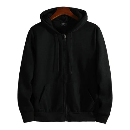 Men's Tracksuit Fashion Daily Sweatshirts Men Single Piece Sweatshirt Sports Pants and Sportswear Zip Up Hoodies Hoodie Cardigan