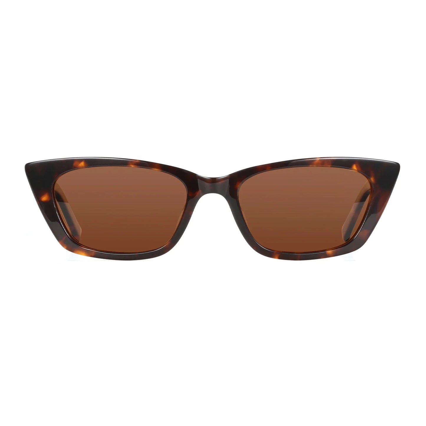 Retro Small Cat Eye Polarized Sunglasses Handmade Pure Acetate Fashion Ladies Sun Glasses Shade