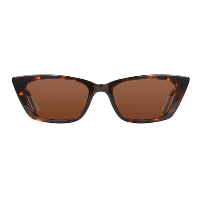 Retro Small Cat Eye Polarized Sunglasses Handmade Pure Acetate Fashion Ladies Sun Glasses Shade