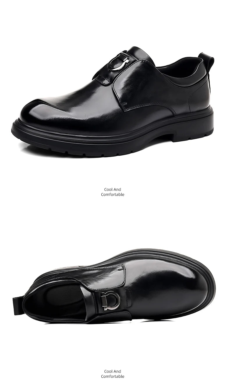 Business Men Shoes Patent Leather Man Brogues Shoes Fo Man Dress Shoe Loafers Pointed Toe Male Moccasins Plus Size Shoes for Men