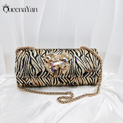 2025 Women Elegant Gold High Heel Shoe and Matching Bag Set with Rhinestone Accents Stylish Peep Toe Design for Party