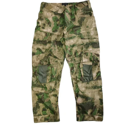New Men Assault Scratch-resistant Wearproof Outdoor Training Pants Overalls Hiking Pants Camouflage Tactical Trousers