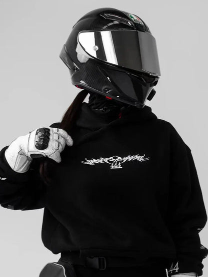 Unisex Hoodie Dark Streetwear Luminous Magic Sword Graphic Print Hooded Sweatshirt Vintage Retro Loose Fit Fashion Mens Harajuku