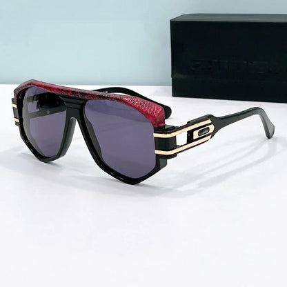 163 luxury designer men's sunglasses  women high quality acetate alloy irregular square frame Prescription eyeglasses fashion