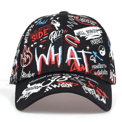 Unisex Letter Printing Snapback Baseball Caps Spring and Autumn Outdoor Adjustable Casual Hats Sunscreen Hat