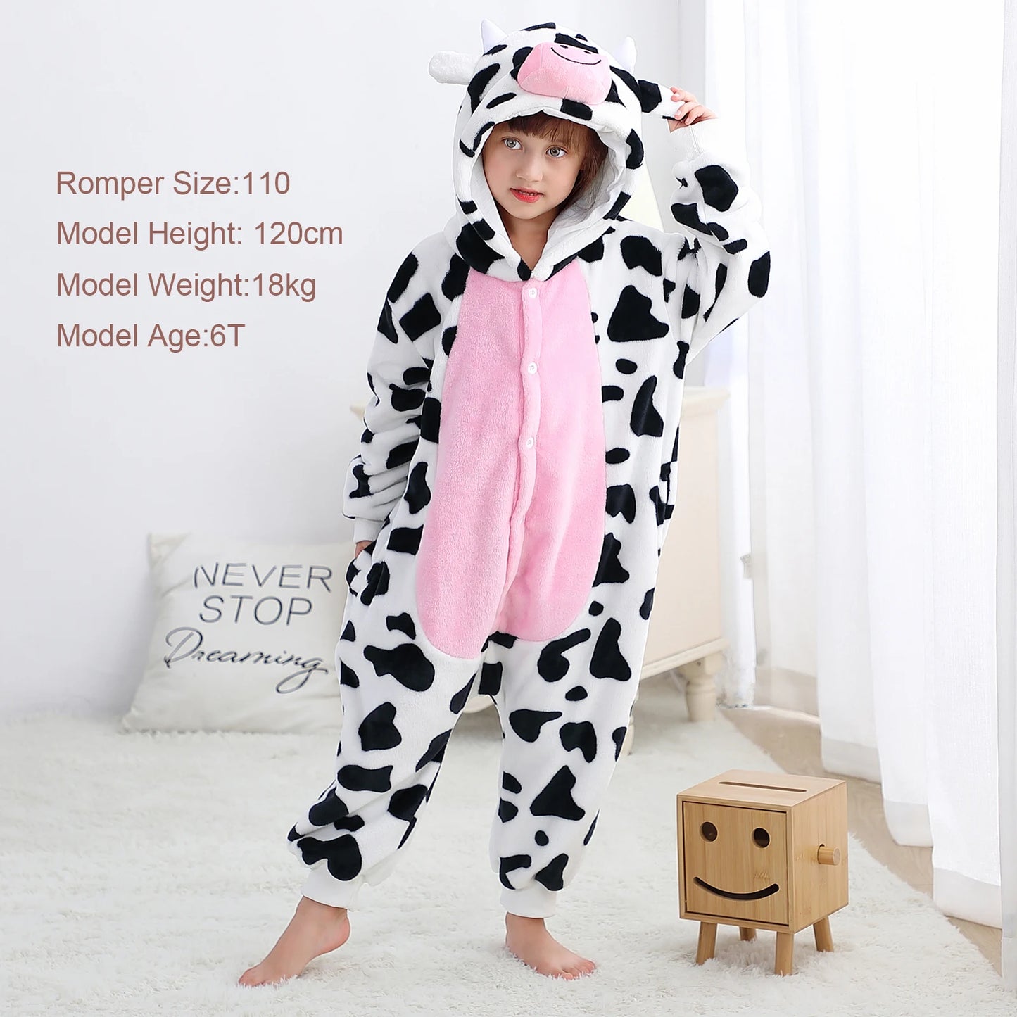 Capybara Anime Cosplay Costumes Kids Animal Cartoon Jumpsuit for Children Halloween Christmas Girls Boys Hooded Pajamas Onesies