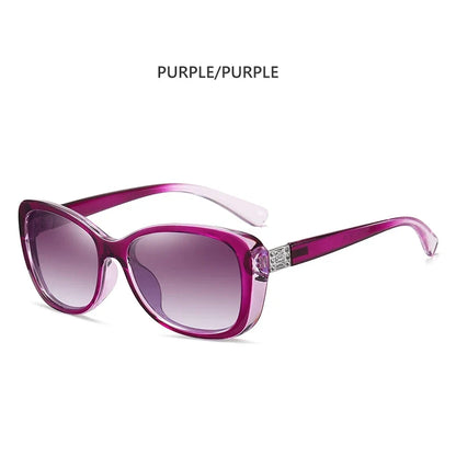 Brand Young Style Women's Sunglasses Gradient Polarized Driving Glasses Luxury Design Ladies Elegant Lunette De Soleil Femme