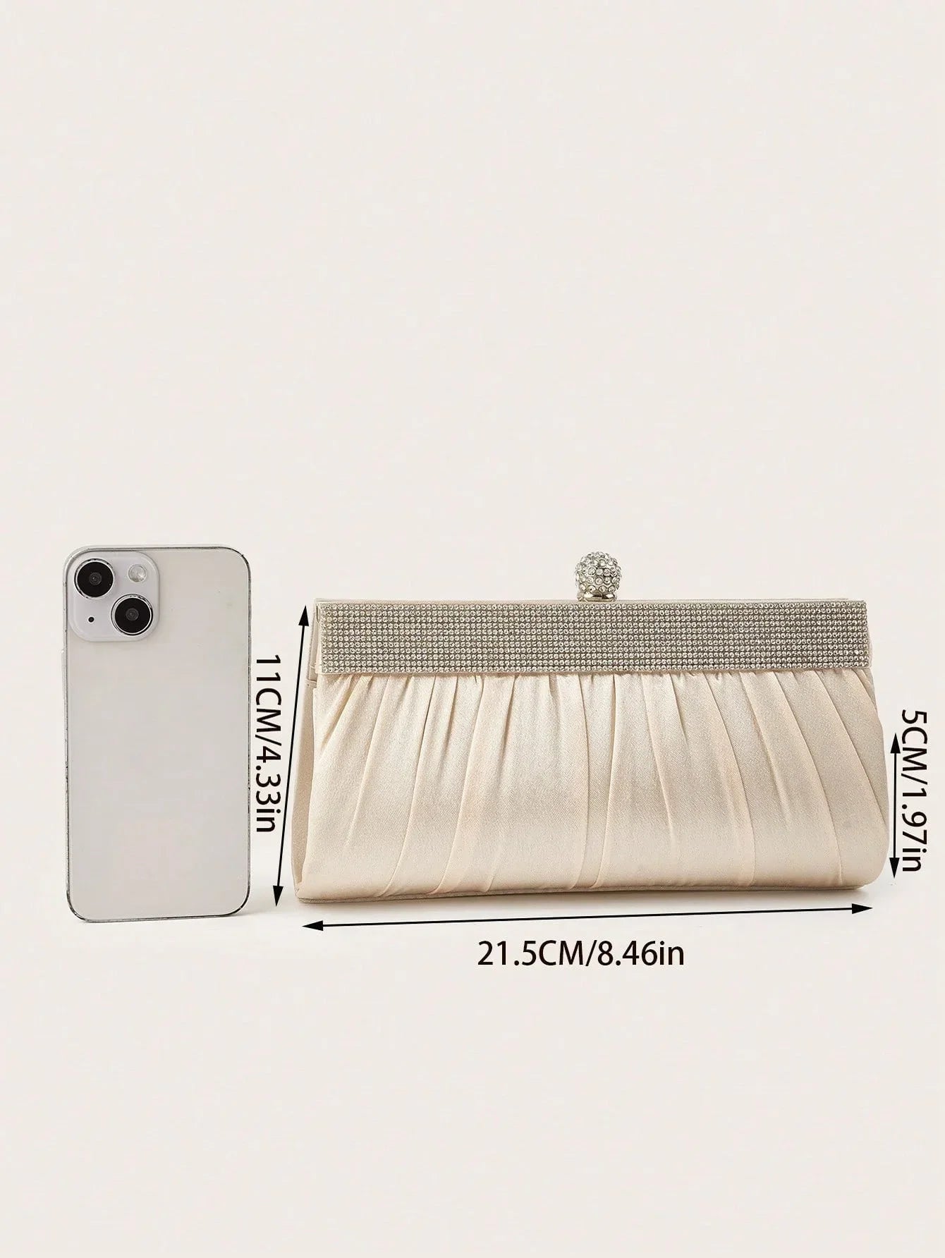 Fashionable, elegant, sparkling rhinestone women's clutch, evening bag, party bag, exquisite and charming ball banquet bag.