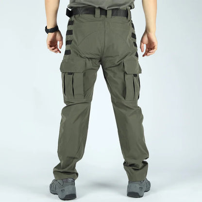 Field Combat Tactical Pants Men's Multi-pocket Multicam Camouflage Training Work Trousers Outdoor Hunting Hiking Cargo Pants