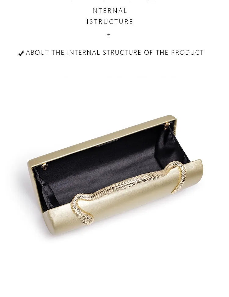 Luxury Designer Women's Dinner Bag with Metal Top Handle Single Shoulder Bag And Wallet for Wedding Cosmetics 2025 New Model