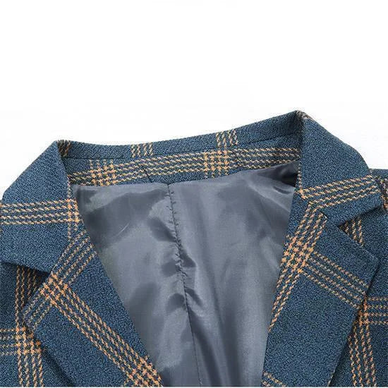New style suit jacket - men's horizontal stripe business casual fashionable shirt - slim fit men's suit jacket
