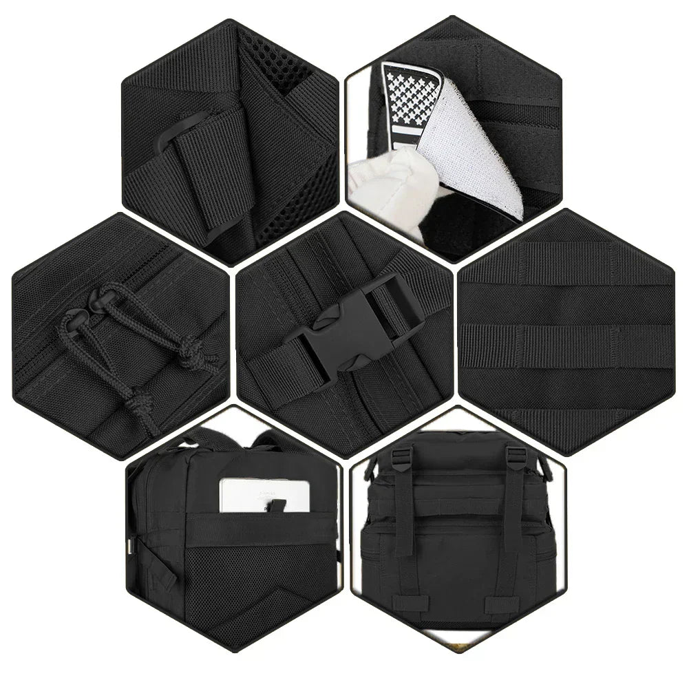 30/50L Tactical Backpacks Man Traveling Bags Survival Outdoor 3P Assault Pack EDC Molle Pack hiking Trekking Hunting Bag