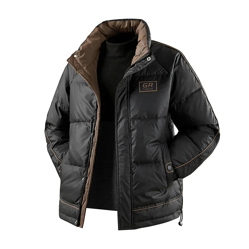 Winter Men White Duck Down Jackets Windproof Casual Outdoor Puffer Jacket Man Streetwear Padded Coat Male Down-Filled Clothes