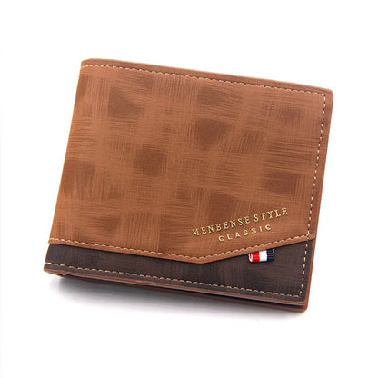 Portefeuilles Homme Mini Porte-monnaie Classique Slim Porte-photo Petit Portefeuille Homme Qualité Porte-cartes Cuir Givré Homme Sacs