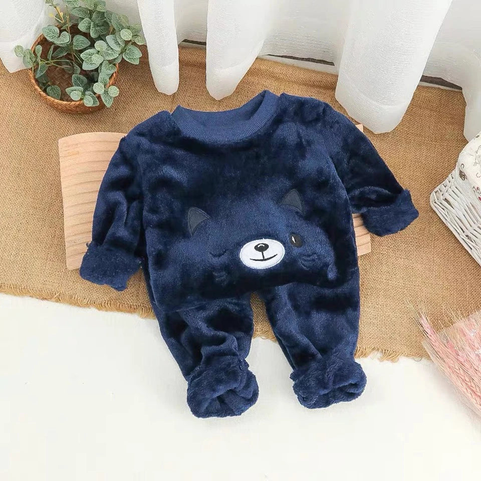 2026 Children's Pajama Sets Tops + Pants 2Pcs Kids Pajamas Winter Girl Clothing Sets 2 To 8Years Children Clothes Boys Sleepwear