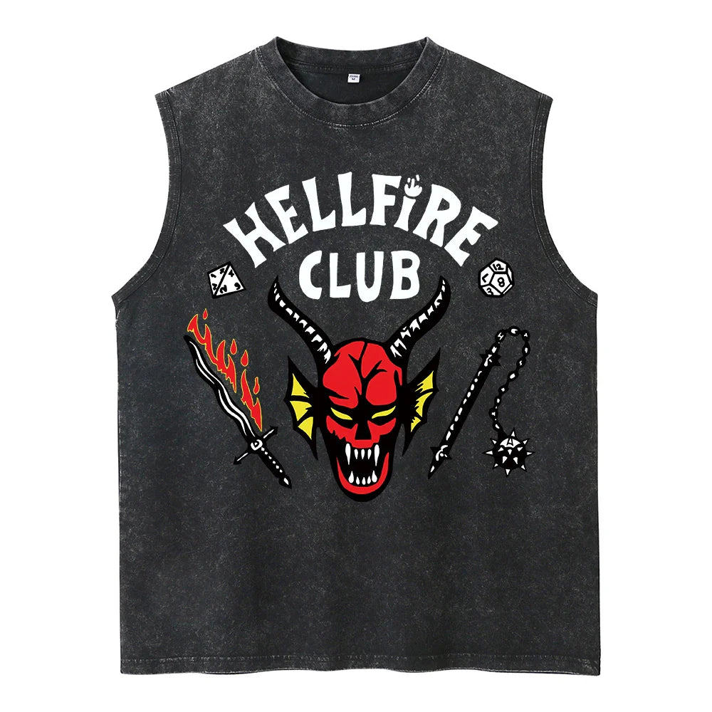 100% Cotton Vintage Washed Club T Shirt Fashion Men/Women Aesthetic Retro Streetwear High Quality Retro Acid Wash Tees Shirts