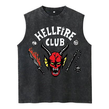 100% Cotton Vintage Washed Club T Shirt Fashion Men/Women Aesthetic Retro Streetwear High Quality Retro Acid Wash Tees Shirts