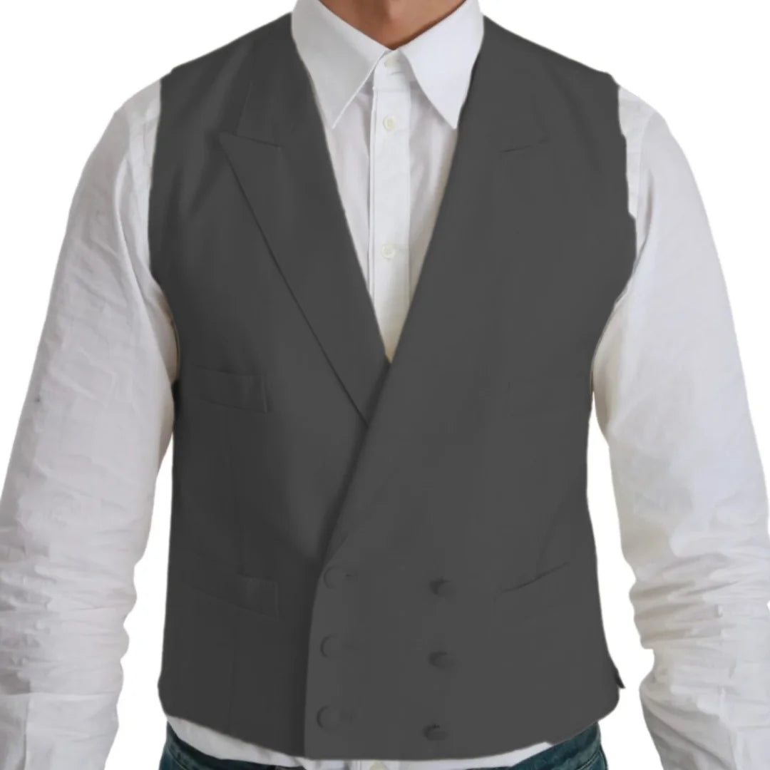 Men Vest Ivory With Lapel Single Button Solid Waistcoat For Wedding Party Banquet Business Work Office Daily Men Suit Vest