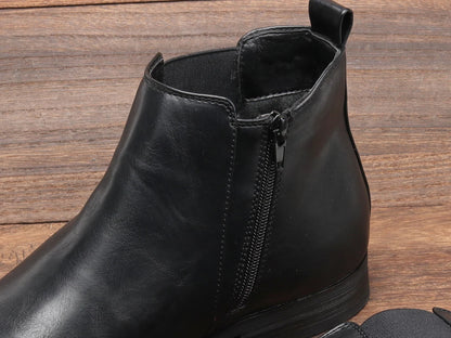 Size 7~13 Men Chelsea Boots Italian Style Ankle Boots soft leather Men Boots