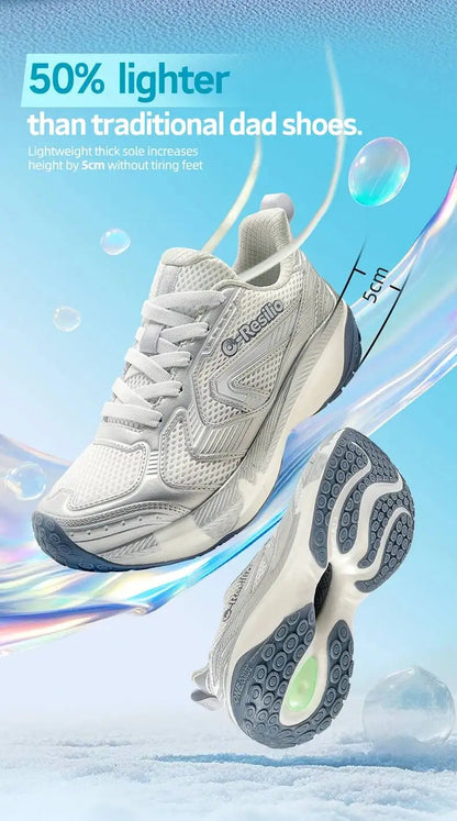 2026 Lightweight Dad Damping Sneakers Men Cushioning Running Sports Casual Shoes For Women Soft And Elastic 25216