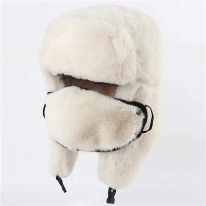 Army Military Soviet CCCP Ushanka Men&Women Winter Earflap Bomber Hat Warm Faux Fur Windproof Thermal hat Snow ski Caps