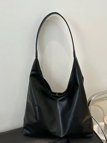 Large Capacity Solid Color Women's Shoulder Bag, Multifunctional Crossbody Bag, Women's Shoulder Tote Bag, Large Capacity Crossbody Tote Bag, Casual Work Bag