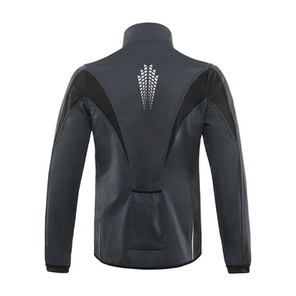 Winter Warm UP Cycling Jacket Breathable Bike Outerwear Windproof Waterproof Cycling Jacket