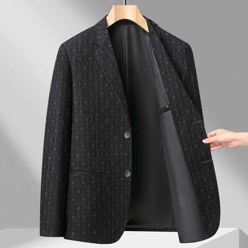 10 Colors Men's Casual Blazer 2026 Spring New Comfortable Single Breasted Suit Jacket for Men