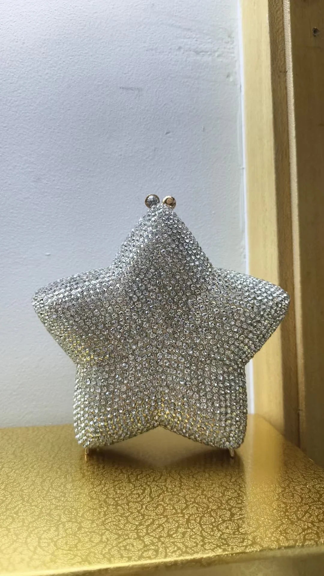 New Rhinestone Clutch Purse Women Elegant Wedding Party Bride Bag Prom Evening Handbag Sparkly Crystal Diamond Birthday Gift