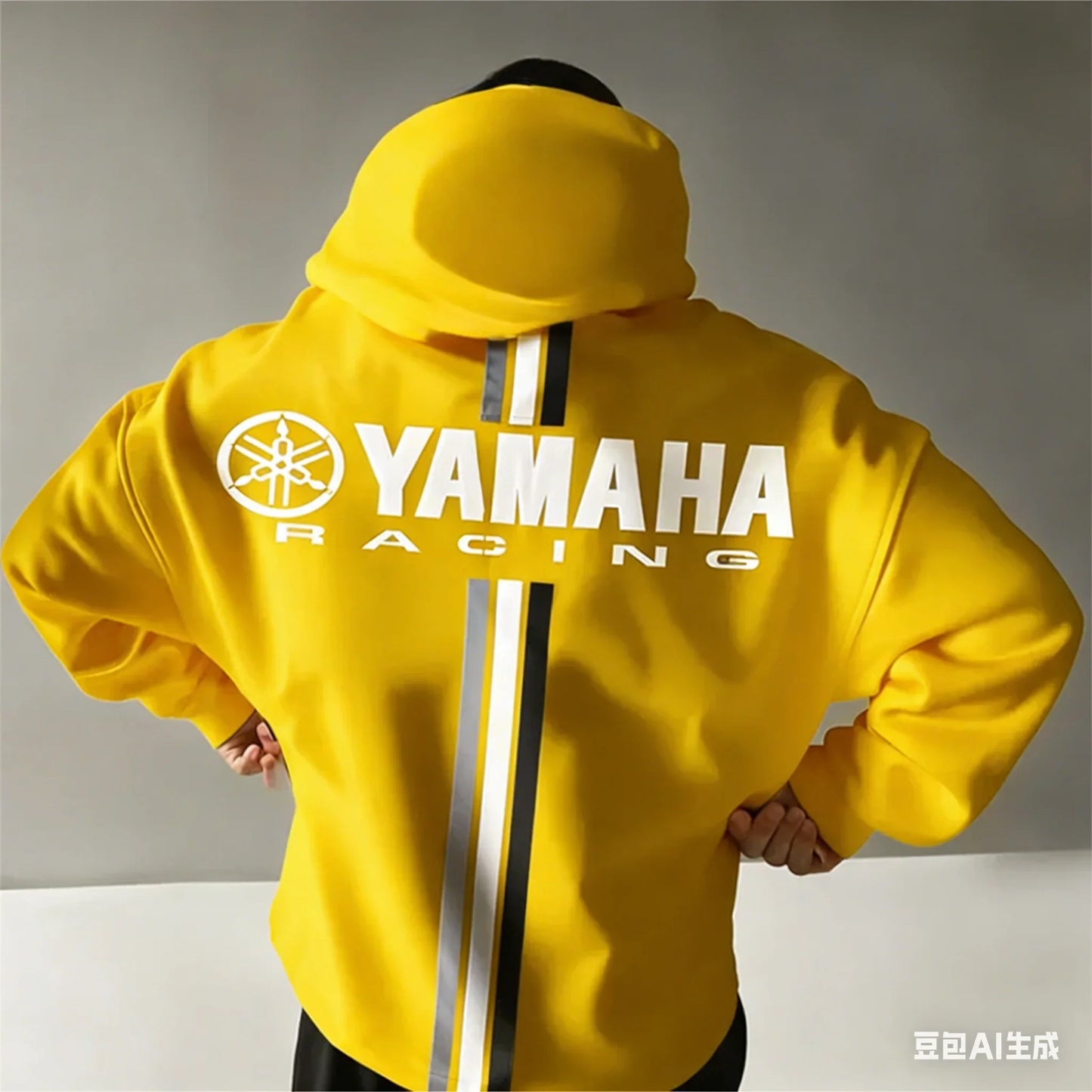 2026 New Yamaha New Autumn And Winter Cotton Hooded Sweatshirt Men And Women Oversized Comfortable And Motorcycle Riding Hooded