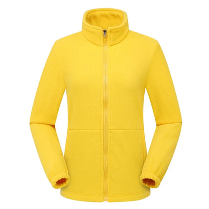 Winter Polar Fleece Jackets Women Windproof Thermal Soft Shell Jacket Outdoor Hiking Camping Skiing Climbing Warm Coat