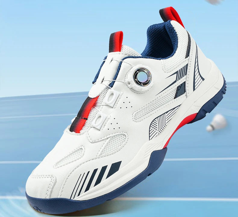 Table Tennis Shoes for Men and Women, Fashionable Badminton Shoes for Women, with Rotating Buckle, Breathable and Non-Slip, Badminton Shoes, Casual Sports Shoes, Breathable Mesh Running Shoes, 2026 Trendy New Models, Sizes 36