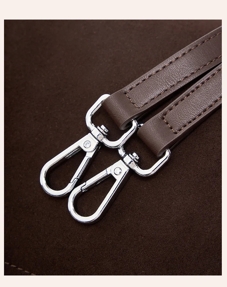 2026 Fall Winter Suede Leather Spacious Crossbody Tote Bag Simple Commuting Handheld Single Shoulder Bag Premium Women's Handbag