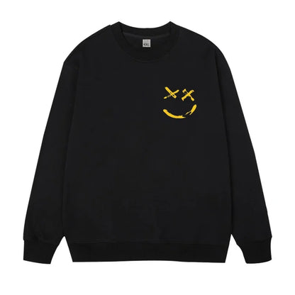 Plus Size Pullovers Men's Sweatshirts 110-185kg Oversized Round Neck Long Sleeve Tees Loose Tops Big Size Male Clothing 1XL-7XL