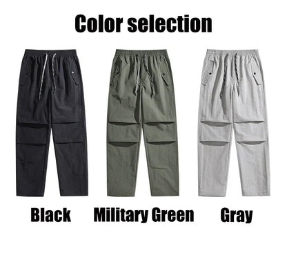 Summer Women Pant Outdoor Waterproof Hiking Pant Men Windproof Pant Adjustable Cuffs Cargo Trousers Lightweight Fishing Trousers