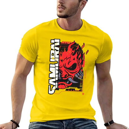 samurai rock band T-Shirt oversizeds rapper graphic tees graphic tee shirt man clothes mens graphic t-shirts hip hop