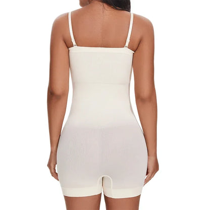 New Strapless Bodysuit Off Shoulder Tube Top Women Shorts Shapewear Tummy Control Body Shaper Sexy Fajas Skinny Underwear