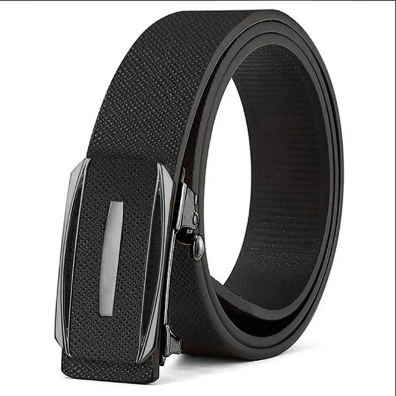 Men's Fashion Belt New High-Quality Toothless Automatic Buckle Men's Fashion Wear-Resistant Belt