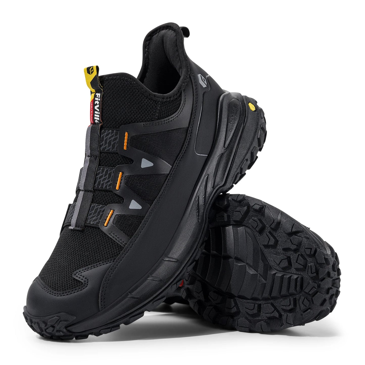 Men'S Extra Wide Sneakers Slip-On Shoes Comfortable Running Shoe Non-Slip Hiking With Arch Support For Swollen Feet