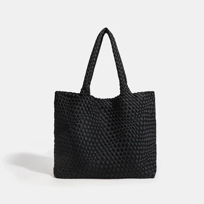 Women's bag Premium Handwoven Nylon Shoulder Bag with Luxurious Finish Women Shoulder Bags