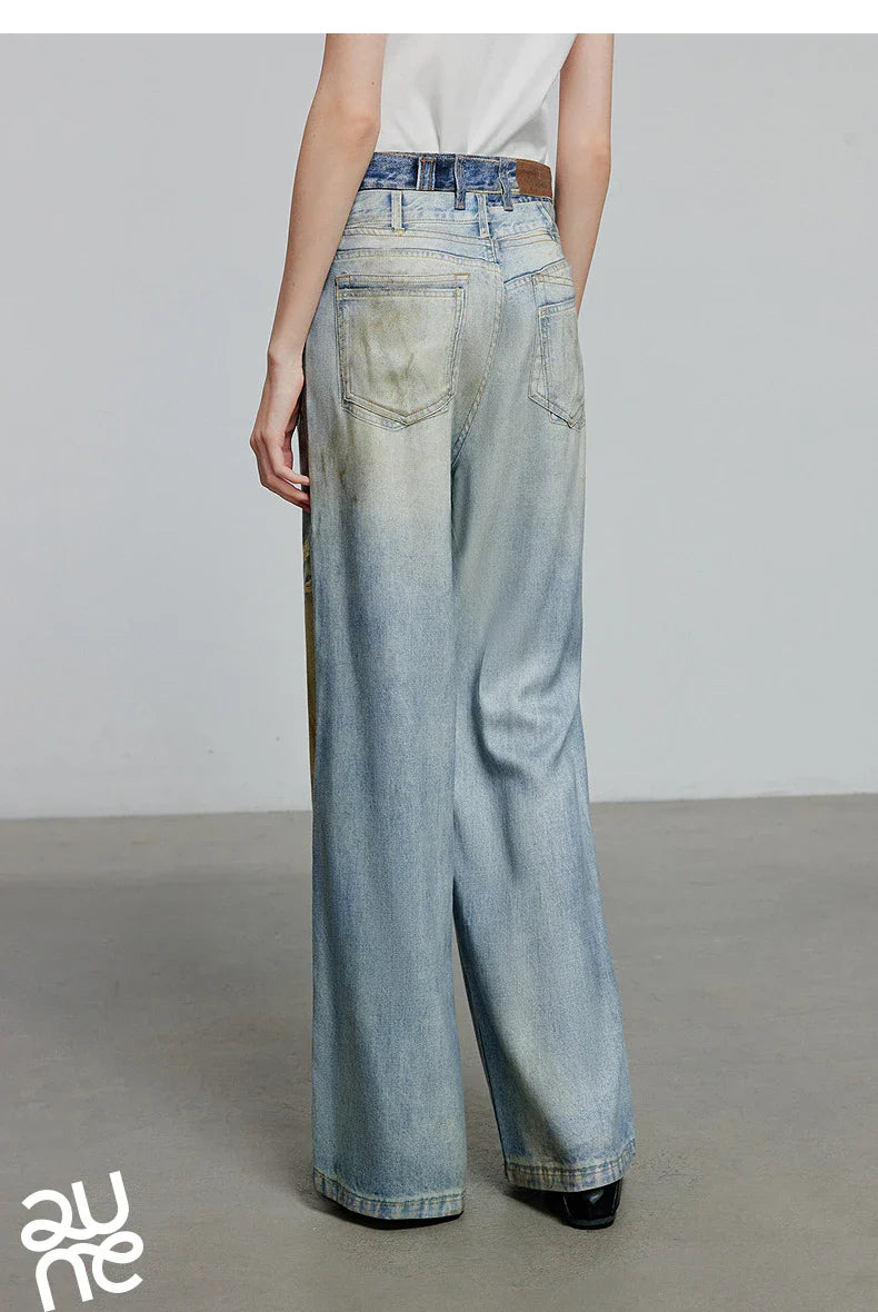 Women Denim Jean 2025 Spring New Long Pants 8518053