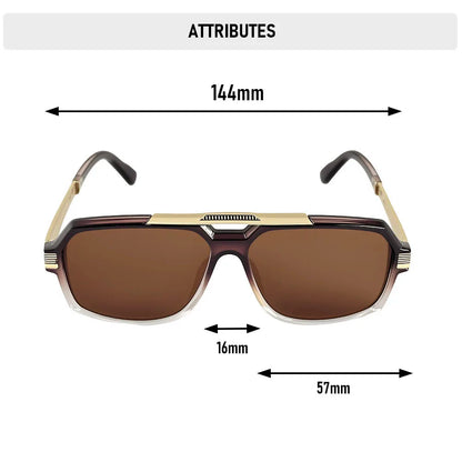 Brand Design Square Sunglasses Women  UV400 Protection Sunglass Men Beach Vacation Fashion Glasses Gafas De Sol Hombre Zonnebril