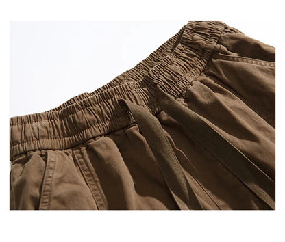 High Quality Cotton Cargo Pants For Men Japanese Streetwear Plus Size Tactical Pants Harajuku Casual Joggers Fashion Trousers