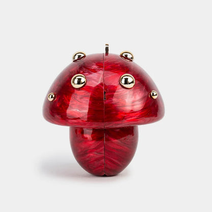 Handbag Crossbody Bag Clutch Evening Acrylic Shoulder Fashion New Mushroom-shaped Wedding Pouch In Luxury Handbags Women