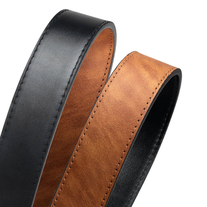 Reversible Leather Belts for Men Brown Leather Belts For Trousers Boss Belts Men's Designer Waist Belt Coffee