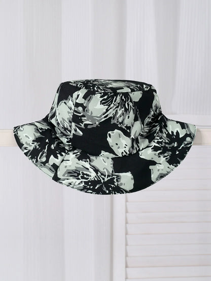 3-Piece Set Boys Summer Children's Fashion Holiday Shirt And Shorts Ensemble with Hat for Outdoor Vacation Wear Casual Daily
