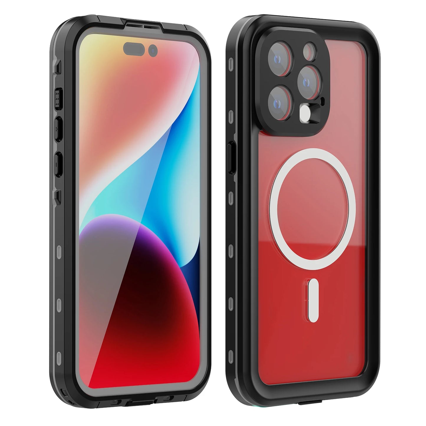 Professional Waterproof Phone Case 360° Shockproof and Dustproof IP68 (Compatible with iPhone 17 Pro/16/15/14/13)